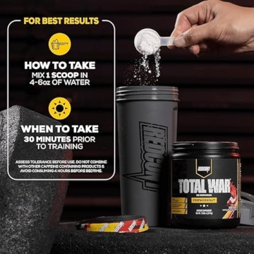 Boost Your Workout with REDCON1 Total War Pre Workout
