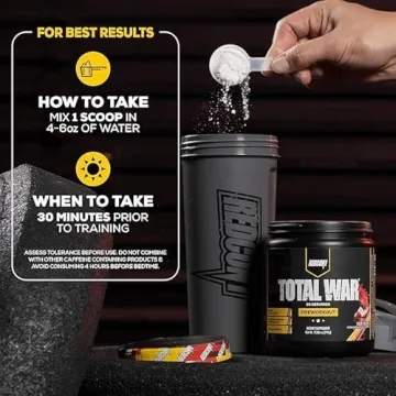 Boost Your Workout with REDCON1 Total War Pre Workout