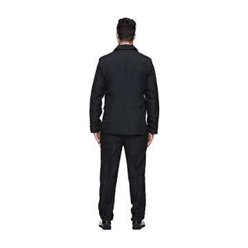 EraSpooky Men's Party Leisure Suit with Jacket & Pants