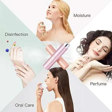 LePlatom 8ml Refillable Travel Perfume Atomizer - 2pcs