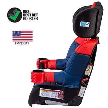 KidsEmbrace Spider-Man 2-in-1 Booster Car Seat for Ages 2-10