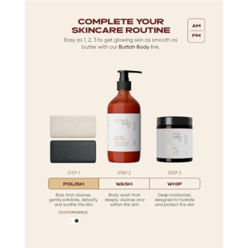 Buttah Skin Black Gold Polishing Bar Soap 2 Pack 100g