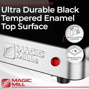 Magic Mill Extra Large Food Warmer with Adjustable Temperature Control