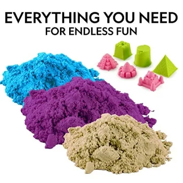 National Geographic 6 Lb. Moon Sand Combo Pack - Fun Kids Sensory Set