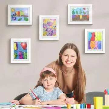 Stylish 8.5x11 Kids Art Frames for Creative Display