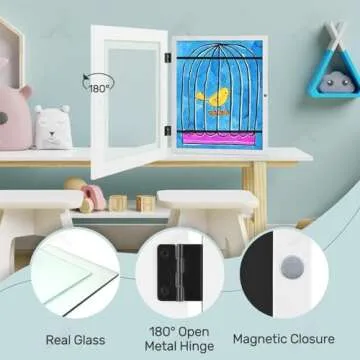 Stylish 8.5x11 Kids Art Frames for Creative Display