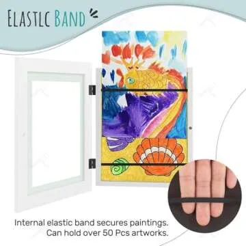 Stylish 8.5x11 Kids Art Frames for Creative Display