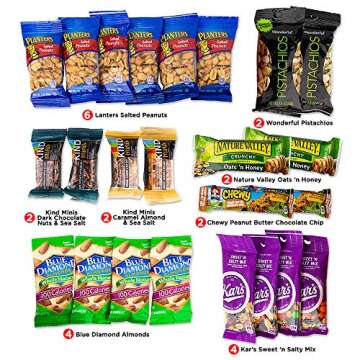 Healthy Variety Snacks Care Pack - Sweet & Savory Goodness