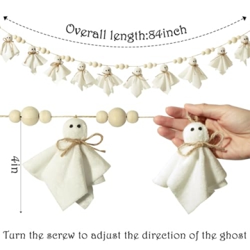 Bunny Chorus Halloween Garland for Spooky Decor