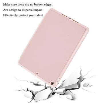 SIWENGDE Compatible for iPad 10.2 inch 9th/8th/7th Generation Case(2021/2020/2019) with Pencil Holde...