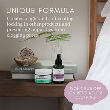 Doppeltree RENEW Overnight Face Mask with Aloe Vera Gel & Hyaluronic Acid, Anti Aging Hydrating Facial Mask for All Skin Types, Night Time Skin Care & Repair