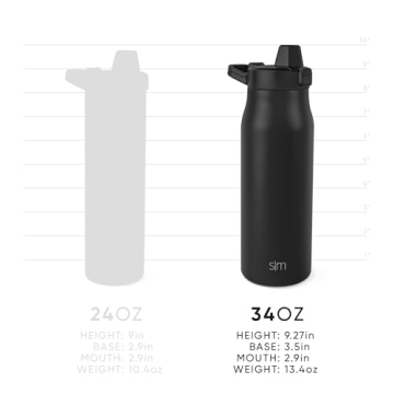 Simple Modern Filtered Water Bottle - 32oz Insulated Design