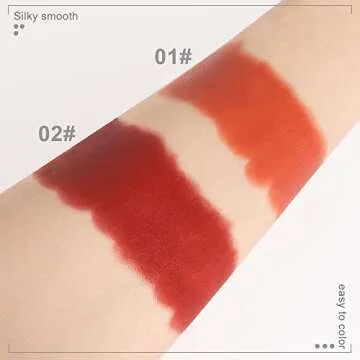 evpct 2Pcs Silky Velvet Matte Lipstick Set for Women