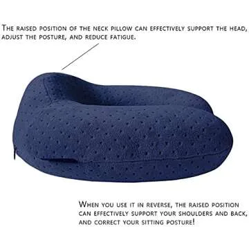 TAPBULL U Shaped Neck Pillow for Travel Comfort