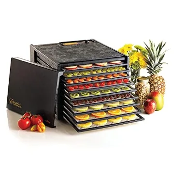 Excalibur Electric Food Dehydrator 9 Tray 600W Black