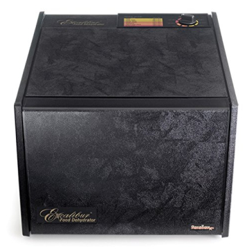 Excalibur Electric Food Dehydrator 9 Tray 600W Black