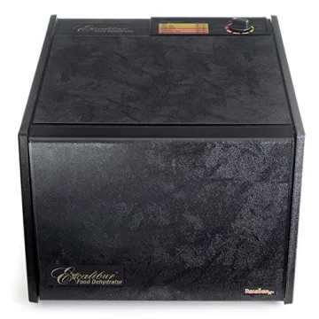 Excalibur Electric Food Dehydrator 9 Tray 600W Black