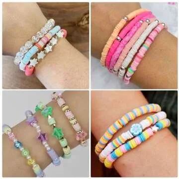 6000+ Polymer Clay Beads Set for Creative Jewelry Making