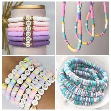 6000+ Polymer Clay Beads Set for Creative Jewelry Making