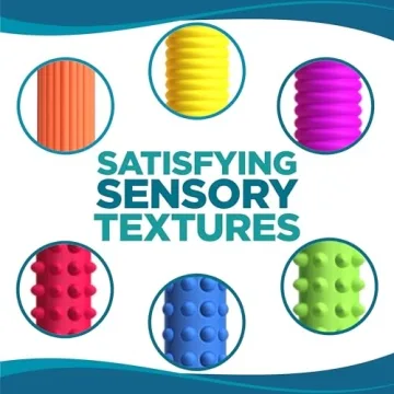 BUNMO Stretchy Strings Sensory Toys for Kids 6 Pack