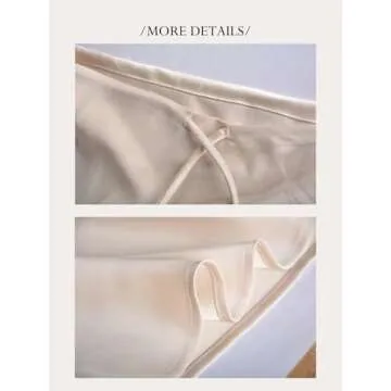 Skrtimory Womens Satin Silk Maxi Skirts Drawstring Flared Casual A-Line Long Skirt for Women Cream
