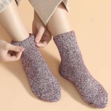 Tavaleu Women's Wool Socks for Warmth and Comfort