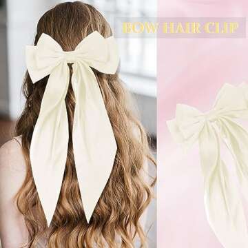 Stylish Women's Bow Hair Clips - Perfect for Any Occasion