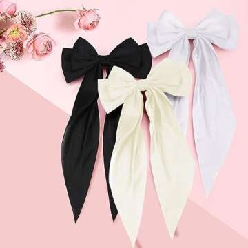 Stylish Women's Bow Hair Clips - Perfect for Any Occasion
