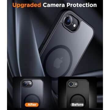 SPIDERCASE iPhone 16e Case with 2 Tempered Glass Protectors