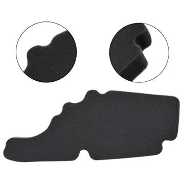AHL Air Filter Cleaner for Piaggio Fly 50(4t)/Fly 150 2005-2012, VESPA LX 150/VESPA S50 (4t)/VESPA LX50 (4t) 2006-2014, VESPA S150 LXV 2007-2016 1414532 843194 8431940P 2030151 1417227