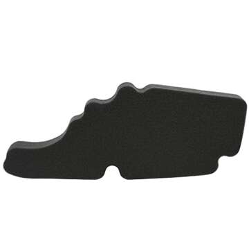 AHL Air Filter Cleaner for Piaggio Fly 50(4t)/Fly 150 2005-2012, VESPA LX 150/VESPA S50 (4t)/VESPA LX50 (4t) 2006-2014, VESPA S150 LXV 2007-2016 1414532 843194 8431940P 2030151 1417227
