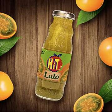 HIT Jugo Sabor Lulo - Refreshing Colombian Juice in 6 Pack, 237 ml