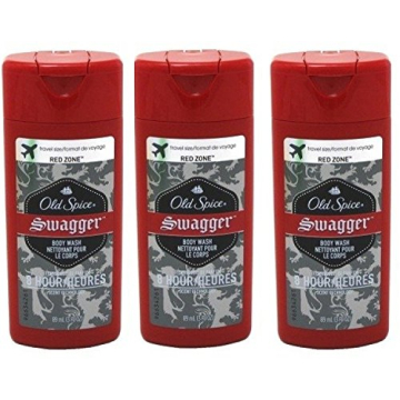 Old Spice Swagger Red Zone Body Wash Travel Size 3 Oz Pack Of 3