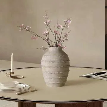 Kokrose Terracotta Rustic Farmhouse Vase for Home Decor