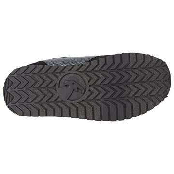 BILLY Footwear Kids Jogger (Little Kid/Big Kid) - Shoes for Kids - Removable Insole - Textile Lining Black/Charcoal 1 Little Kid M