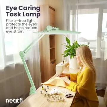 Neatfi XL 2200 Lumens LED Desk Lamp with Clamp