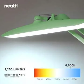 Neatfi XL 2200 Lumens LED Desk Lamp with Clamp