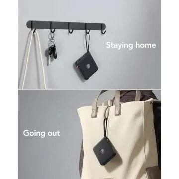 VRURC Portable Charger with Built-in Cable, 10000mAh 22.5W Fast Charging USB C Battery Pack, Cell Phone Power Bank for iPhone 16 15 14 Samsung Galaxy S24 S23 Series Android Tablet, Black(1 Pack)