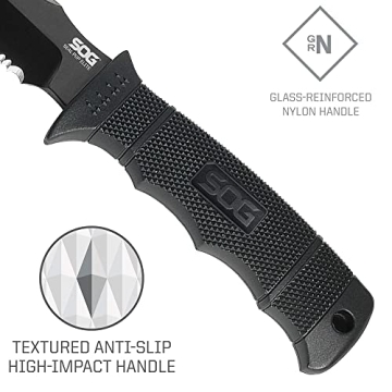 SOG Seal Pup Elite Tactical Survival Knife for Outdoors