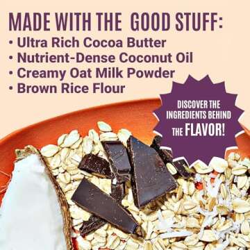 Whims Oat Milk Chocolate Caramel Cookie Bar - Low Sugar High Protein Snack, 1g Sugar, Non-GMO, Keto-Friendly, Low Carb, Vegan, Gluten-Free - Perfect Healthy Treat for On-The-Go, 3.5oz 1 Bag