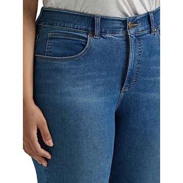 Lee Women's Ultra Lux Comfort Flex Motion High Rise Skinny Jeans