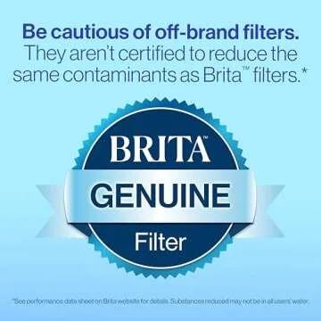 Brita Plus Water Filter for Fresh Clean Drinking Water