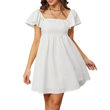 Stylish EXLURA Women’s Casual Mini Dress - Perfect for Summer