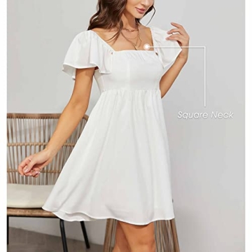 Stylish EXLURA Women’s Casual Mini Dress - Perfect for Summer