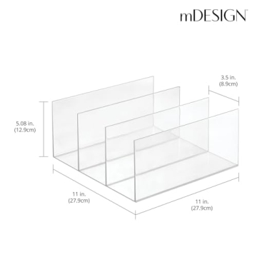 mDesign Handbag Organizer for Stylish Closet Storage