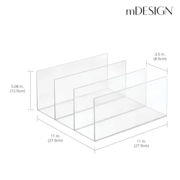 mDesign Handbag Organizer for Stylish Closet Storage