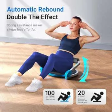 MERACH Ab Machine for Stomach Workout, Ab Crunch Machine with 3 Adjustable Resistance and Automatic ...