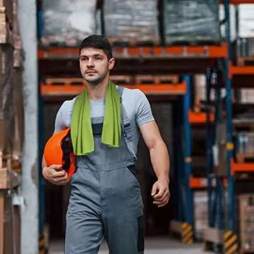 QIK Cooling Towels for Neck and Face - 4 Pack Cooling Towels