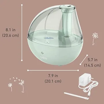 PureBaby Ultrasonic Humidifier for Kids - Whisper-Quiet & Stylish