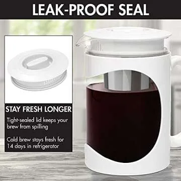 Primula Burke Deluxe Cold Brew Iced Coffee Maker